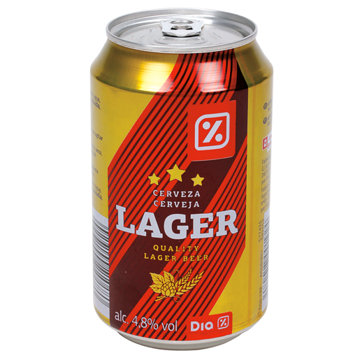 DIA Cerveja Com Álcool Lata 330 ml