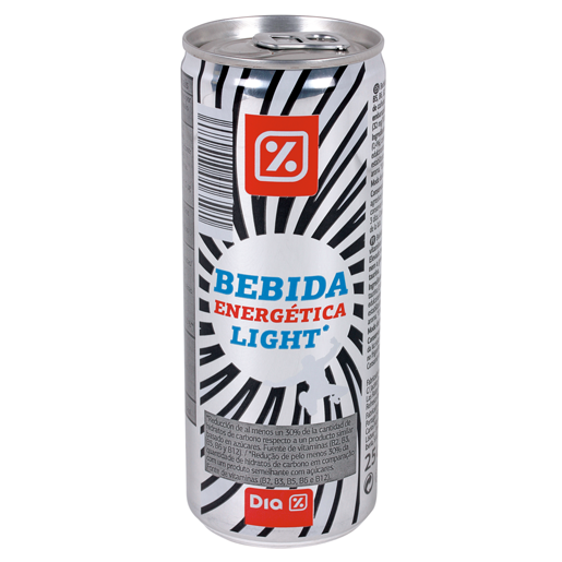 DIA Bebida Energética Light 250 ml DIA Bebida Energética Light 250 ml